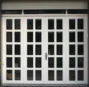 Aluminum glass door