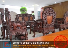 Wooden tabel & chair