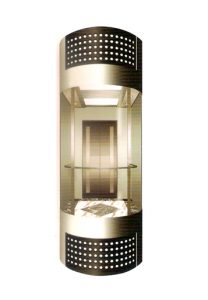 Glass elevator