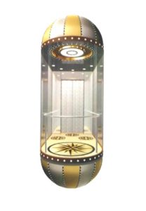 Glass elevator
