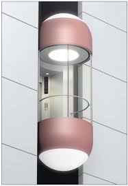 Glass elevator