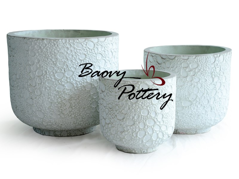 Bubble Modern Concrete Planter