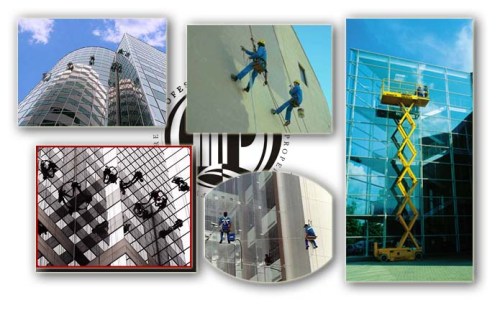 Glass cleaning service