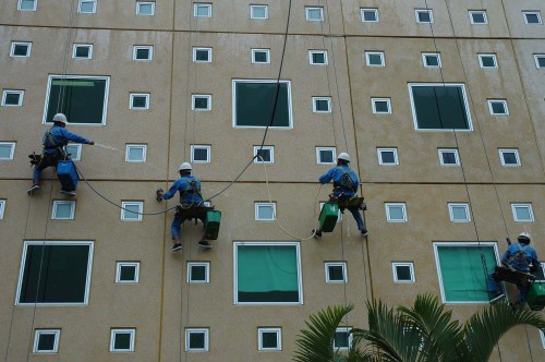 Glass cleaning service