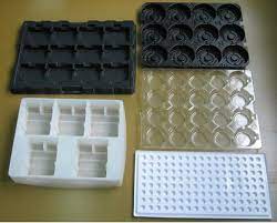 Vacuum formed plastic packaging