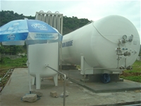 CO2 storage tank