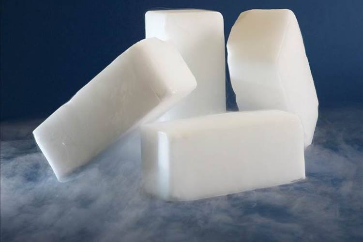 Dry ice