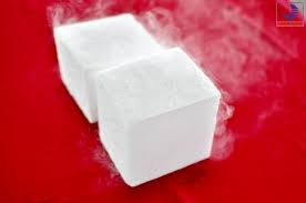 Dry ice