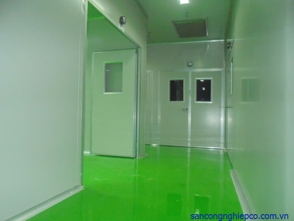 Epoxy floor coating