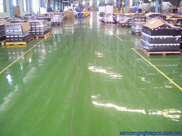 Chemical resistant floor coating