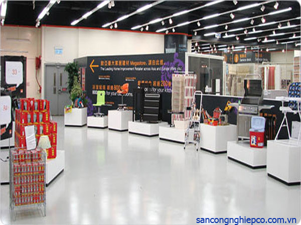Decorative floor coating