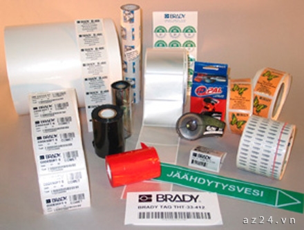 Clear PVC barcode printing decal