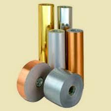 Gold plated decal barcode printing paper