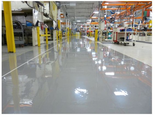 Epoxy paint for workshop