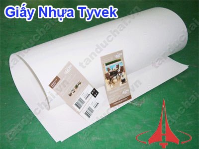 Tyvek plastic paper