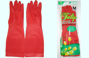 Rubber gloves