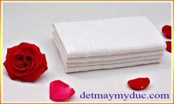 White towels