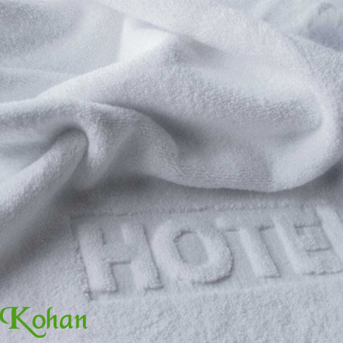 Logo embroidered towels