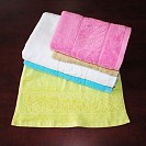 Dyed towels
