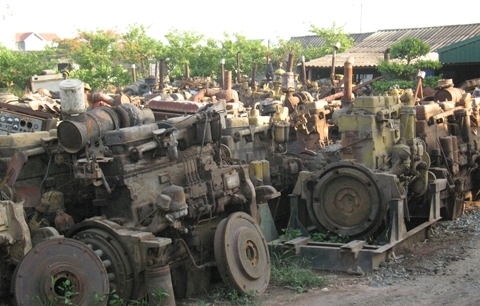 Industrial scrap