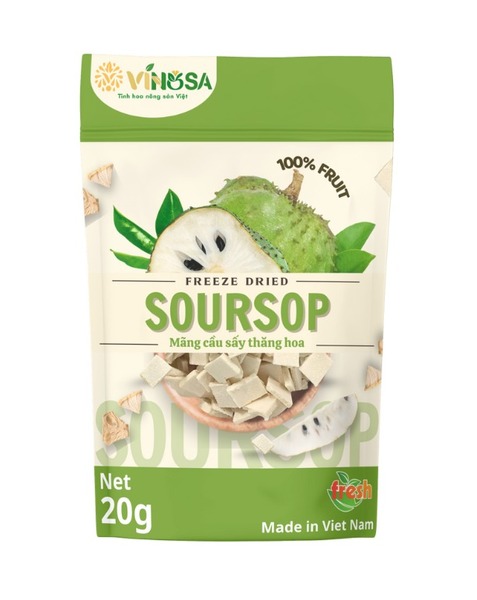 Freeze-dried soursop
