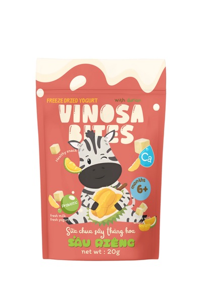 Freeze-dried durian yogurt
