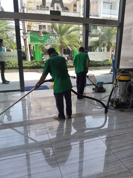 Industrial cleaning service