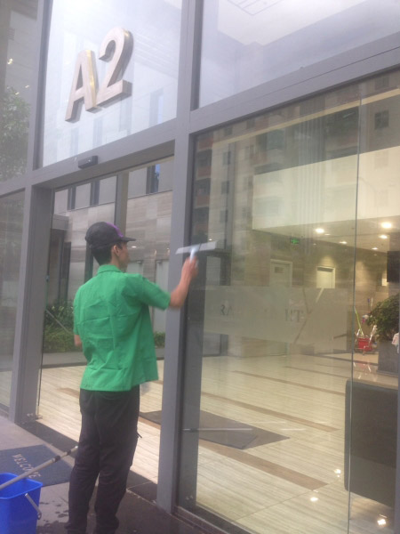 Industrial cleaning service