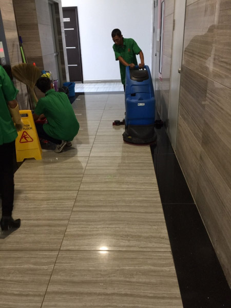 Industrial cleaning service