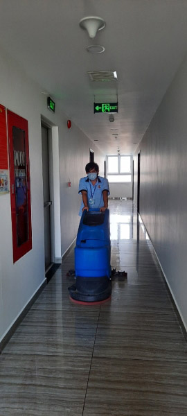 Industrial cleaning service