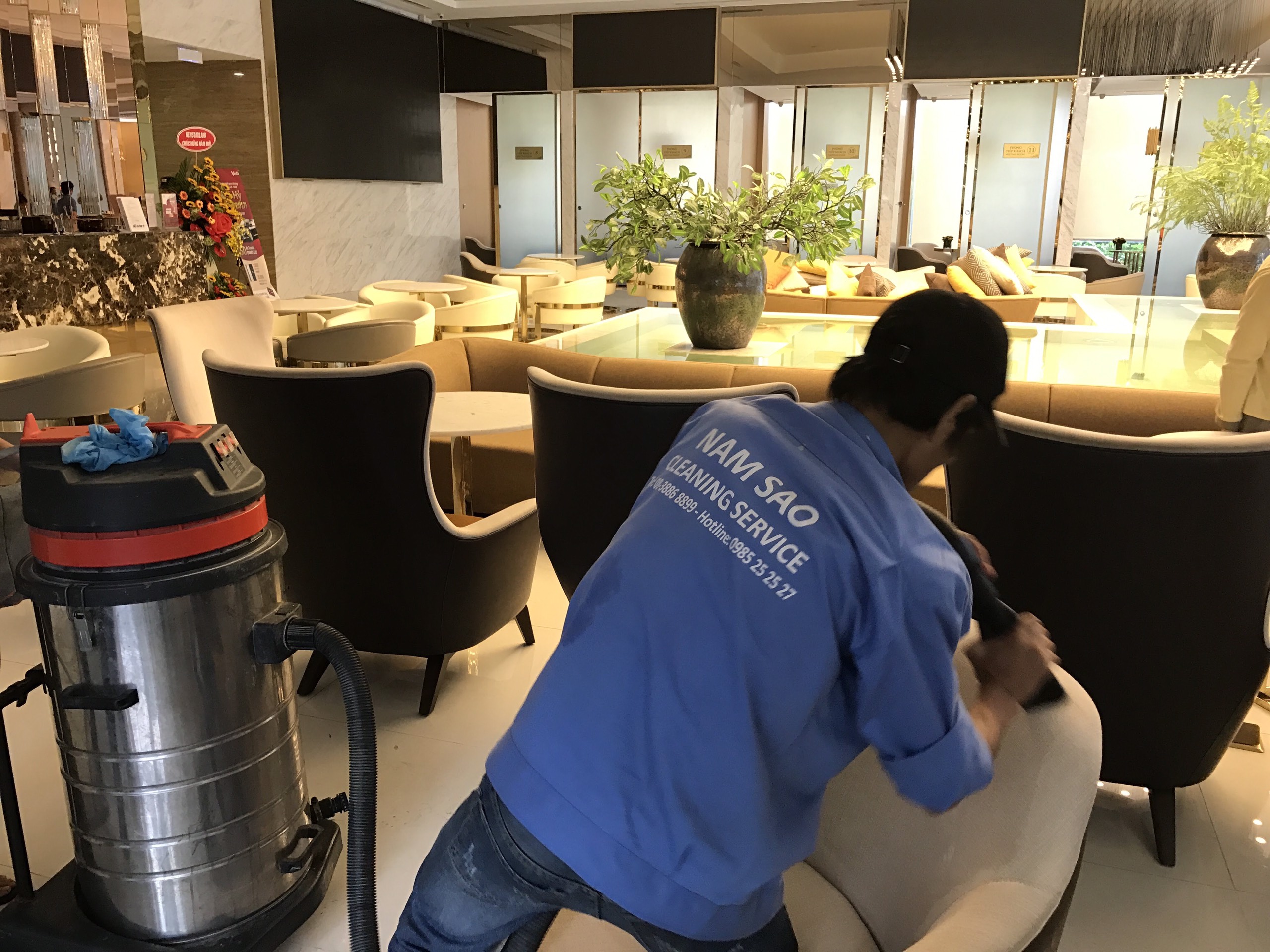 Five-star cleaning service