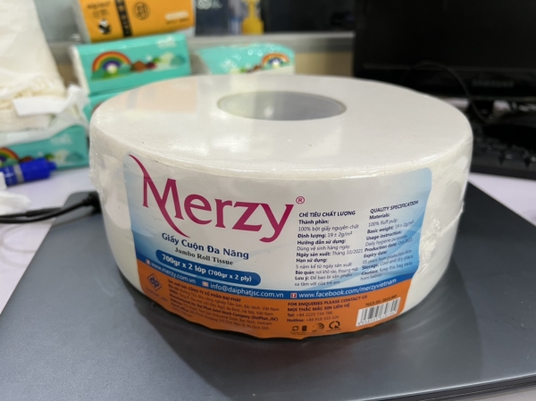 Merzy large toilet paper roll