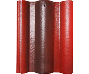 Colored roofing tile
