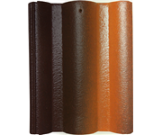 Colored roofing tile