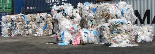 Purchasing plastic bag scrap
