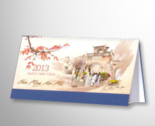 Lunar New Year calendar printing