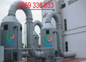 Waste chemical gas treatment system
