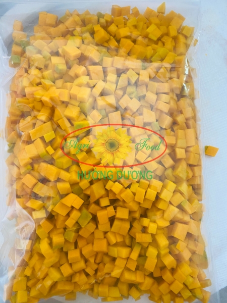 Frozen Diced Pumpkin