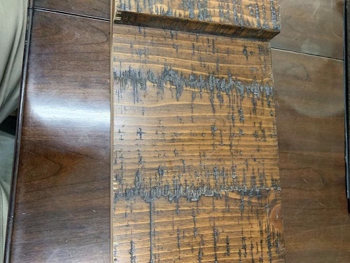 Scratching Veneer