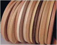 Edge sticked veneer