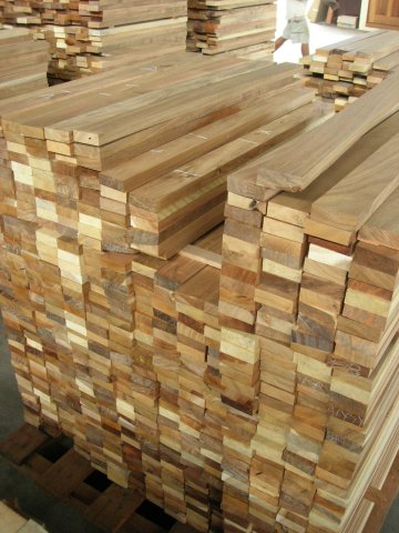 Dried lumber