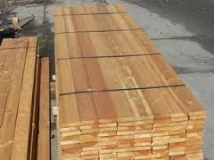 Dried lumber