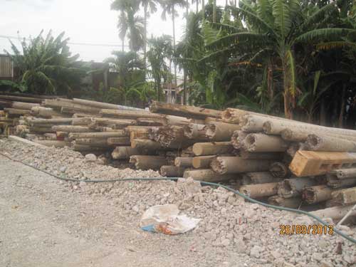Power poles