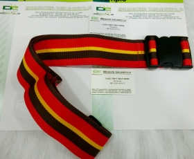 Color woven strap