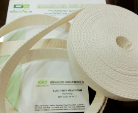 Cotton woven strap
