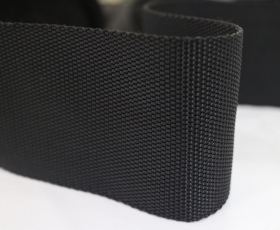 Stiffened woven elastic band