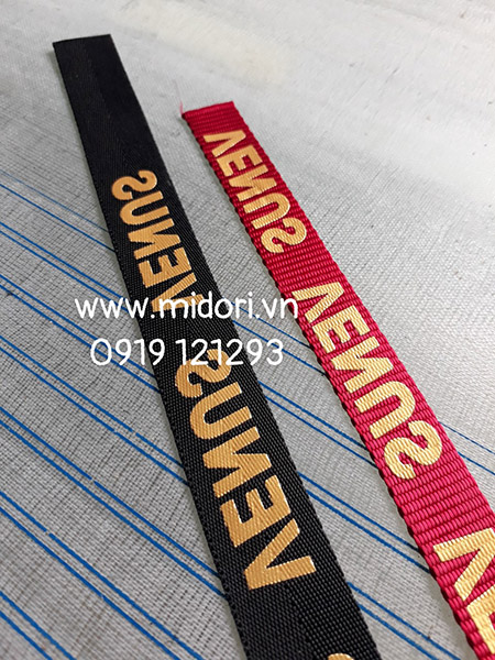Printed strap