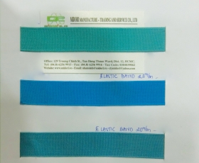 Turquoise elastic band