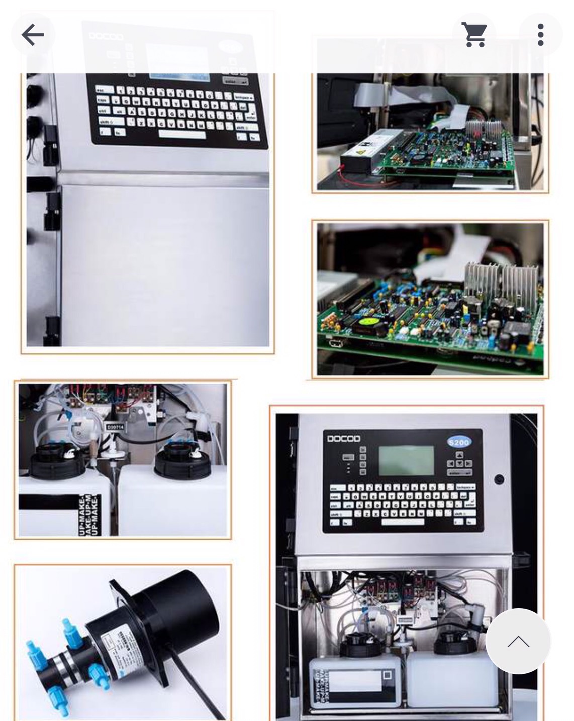 Industrial printing machine