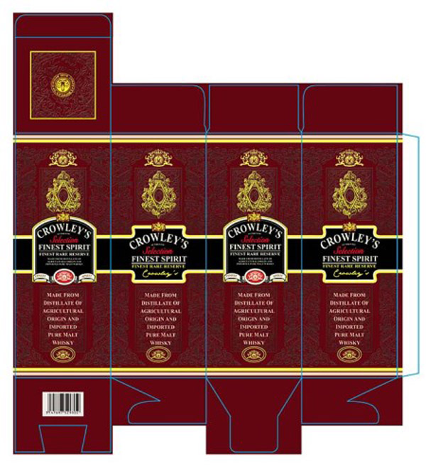 Paper packaging printing